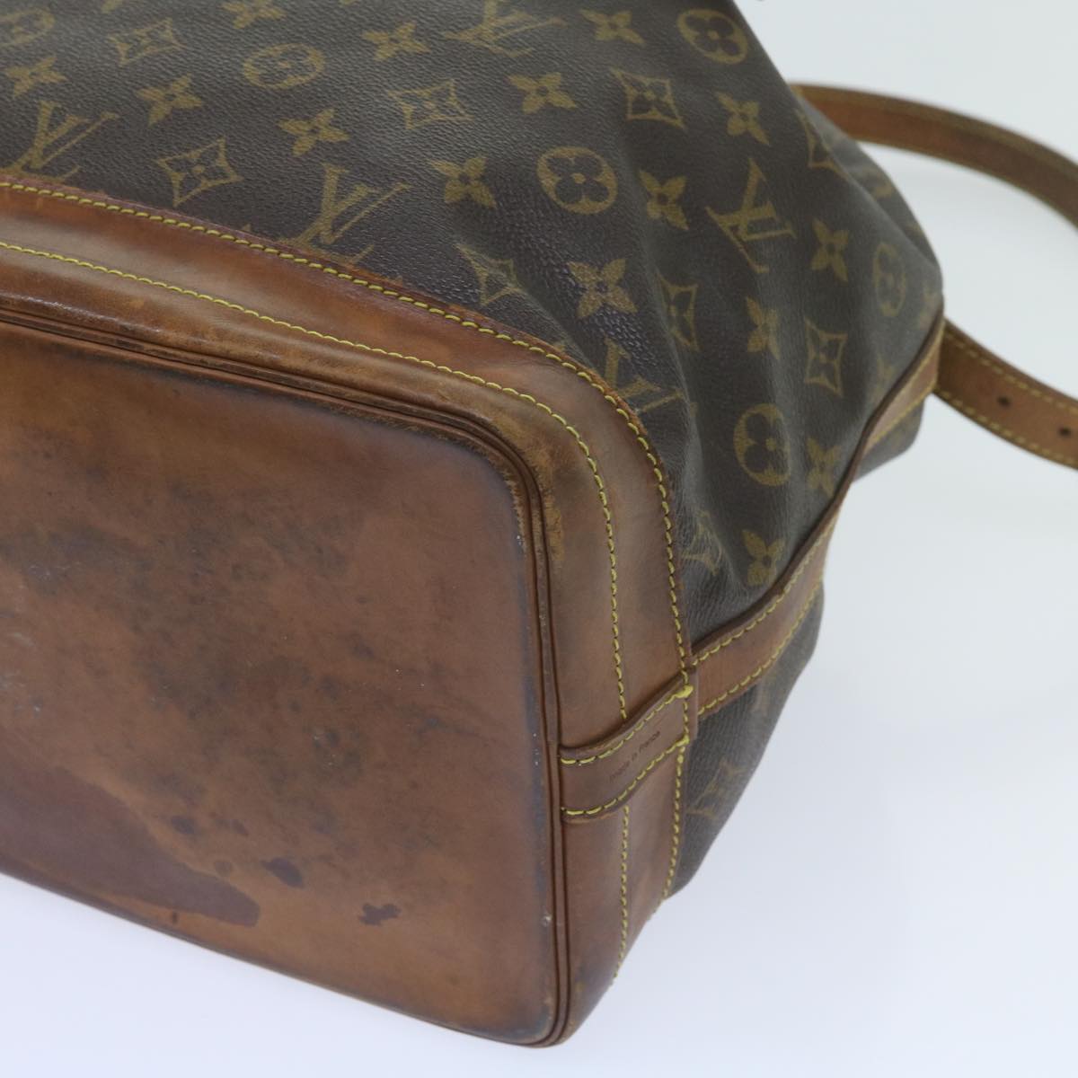 LOUIS VUITTON Monogram Noe Shoulder Bag M42224 LV Auth 61006