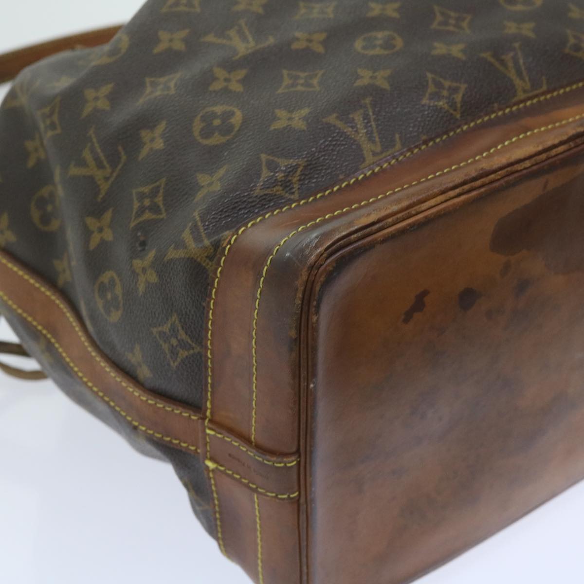 LOUIS VUITTON Monogram Noe Shoulder Bag M42224 LV Auth 61006