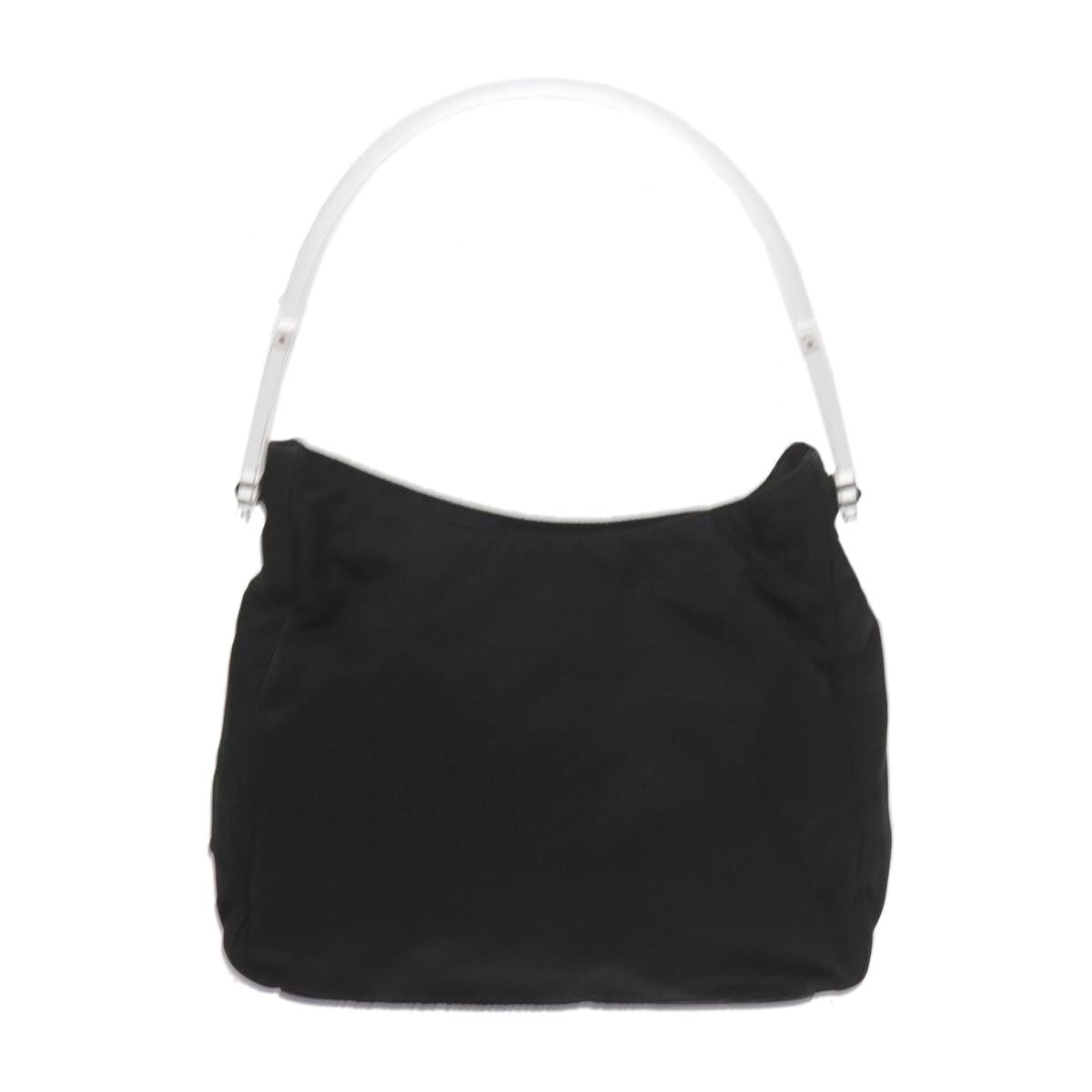 PRADA Shoulder Bag Nylon Black Auth 61016