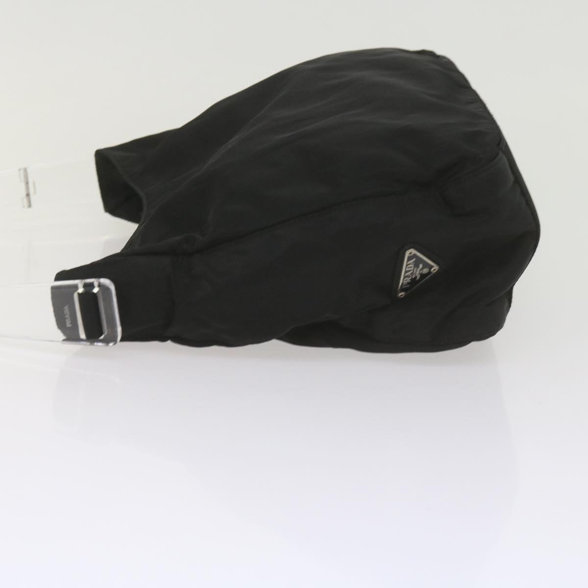 PRADA Shoulder Bag Nylon Black Auth 61016