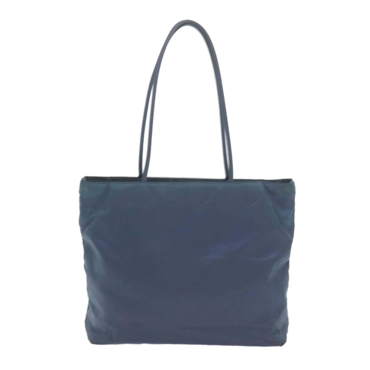 PRADA Tote Bag Nylon Blue Auth 61021 - 0