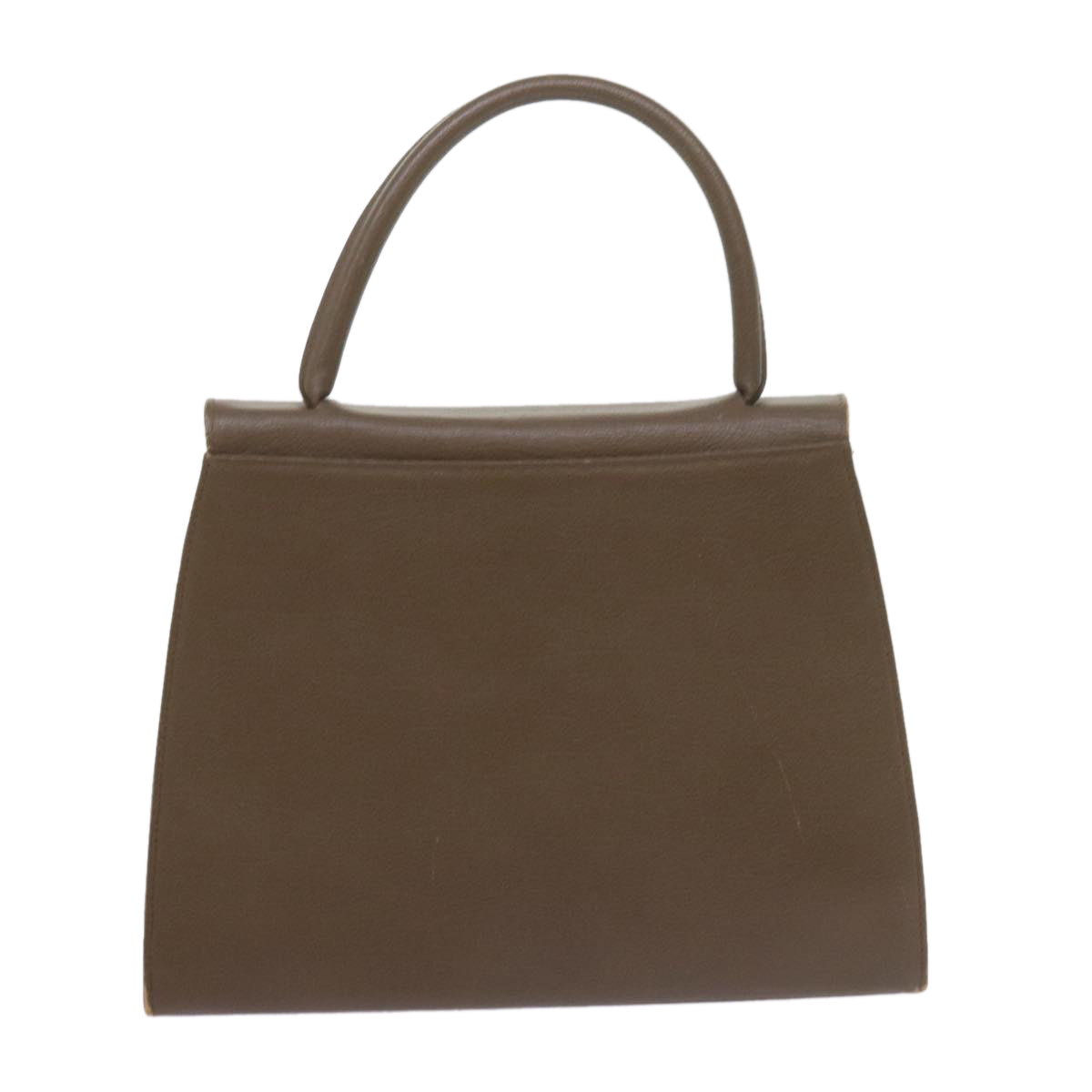 SAINT LAURENT Hand Bag Leather Brown Auth 61025 - 0
