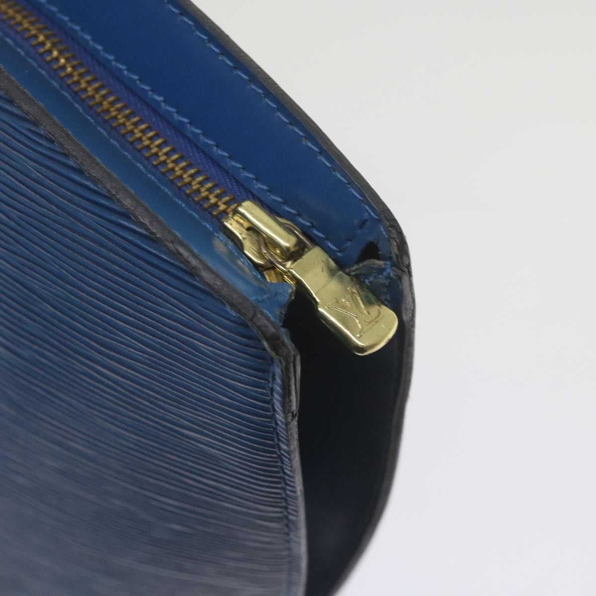 LOUIS VUITTON Epi Saint Jacques Shopping Shoulder Bag Blue M52275 LV Auth 61029