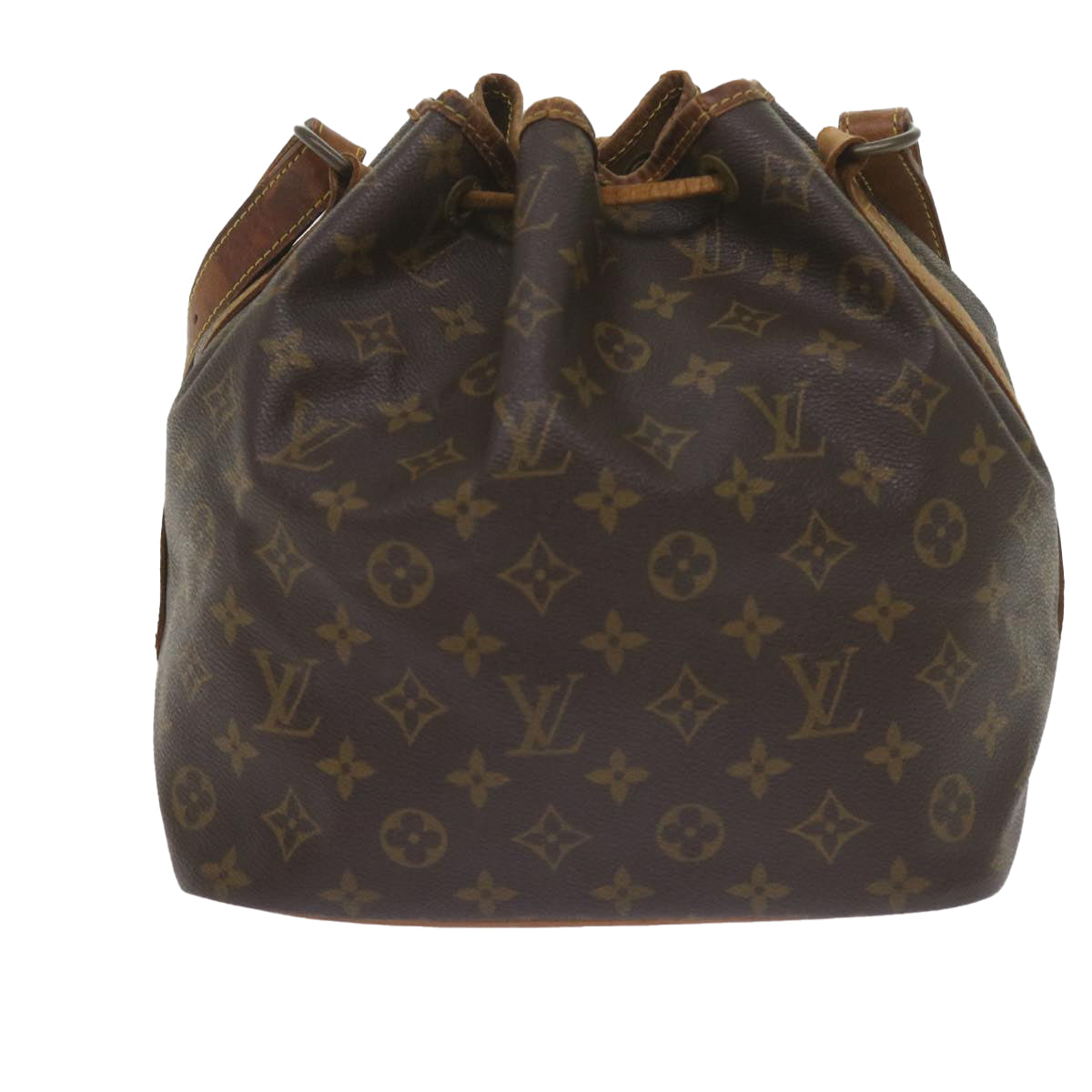 LOUIS VUITTON Monogram Petit Noe Shoulder Bag M42226 LV Auth 61042