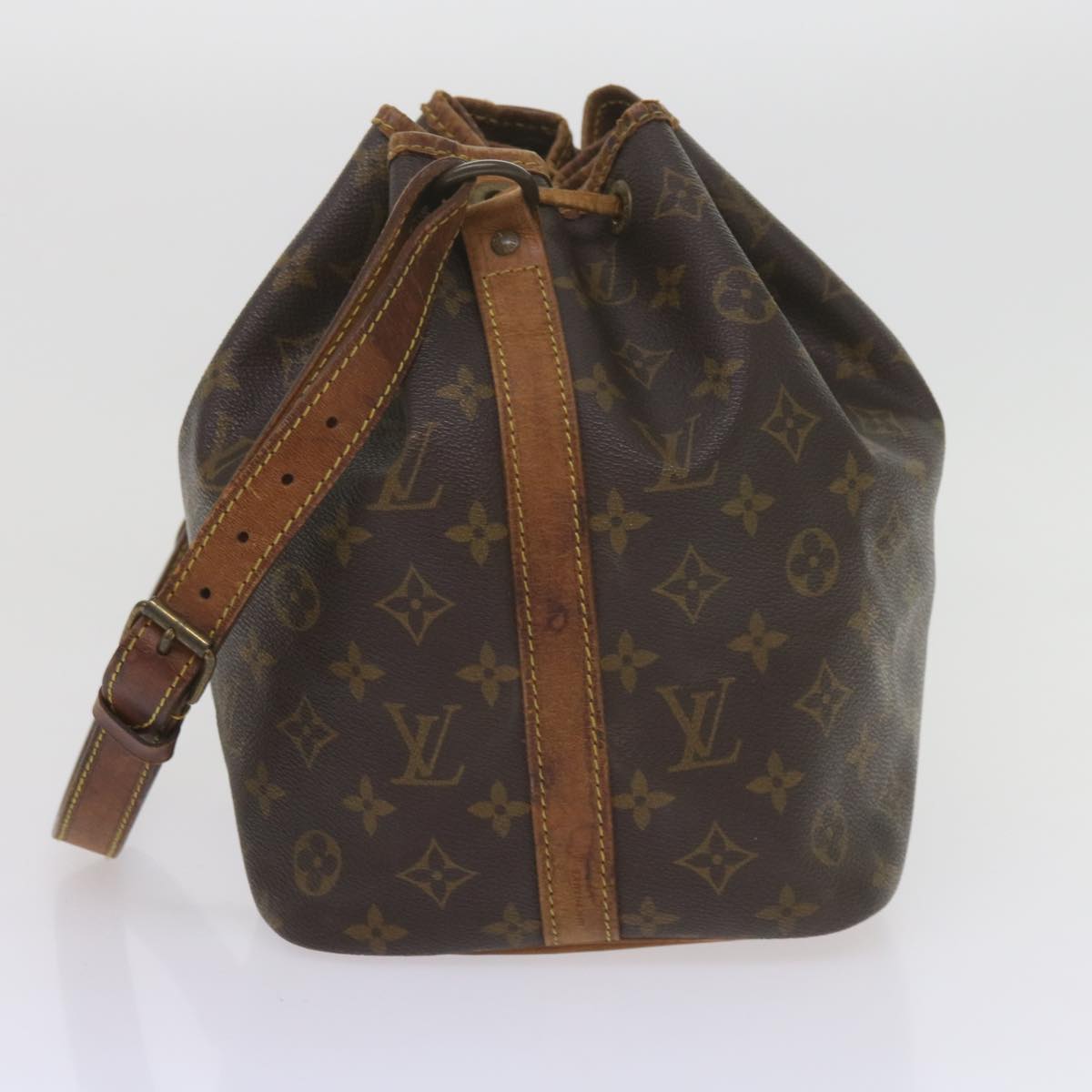 LOUIS VUITTON Monogram Petit Noe Shoulder Bag M42226 LV Auth 61042