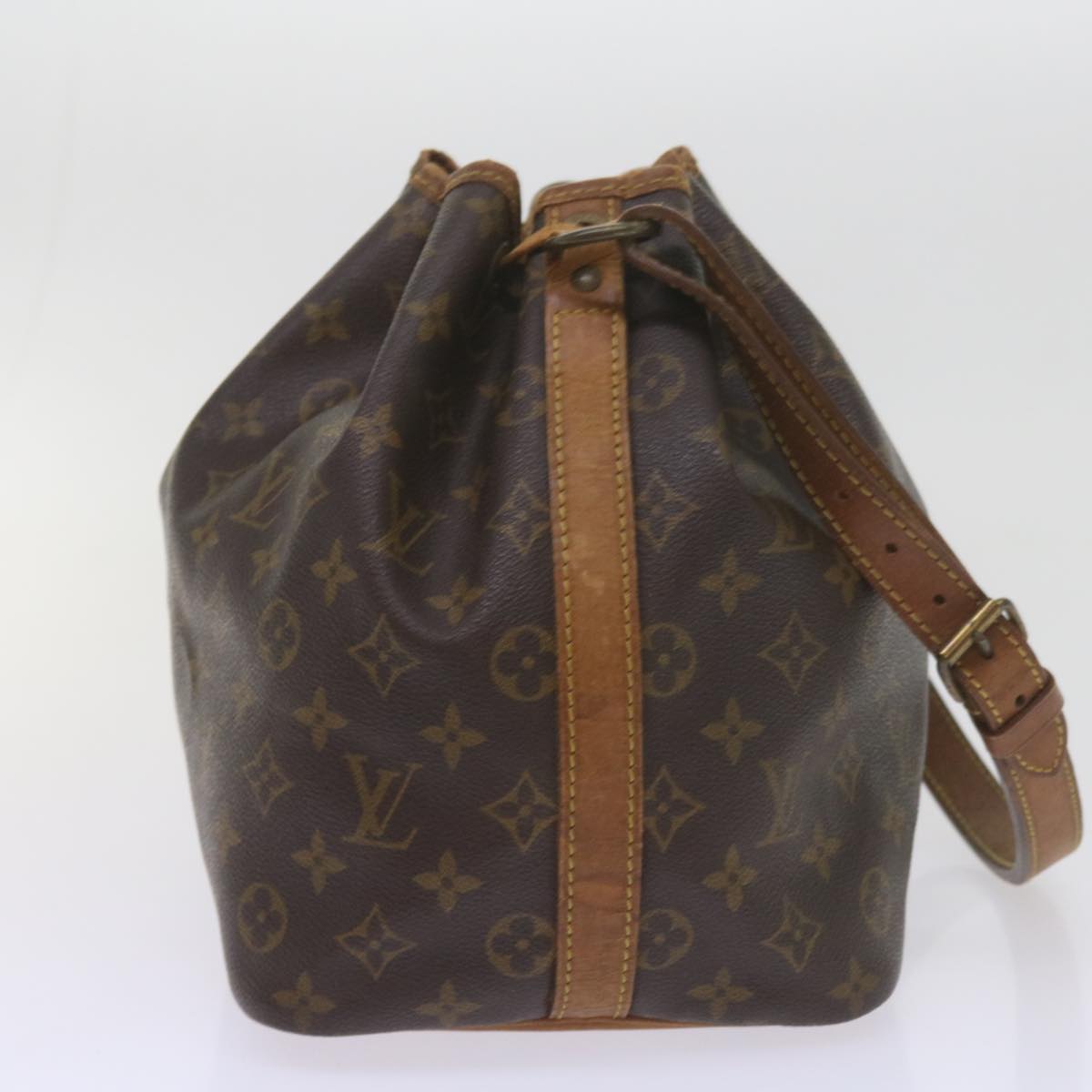 LOUIS VUITTON Monogram Petit Noe Shoulder Bag M42226 LV Auth 61042