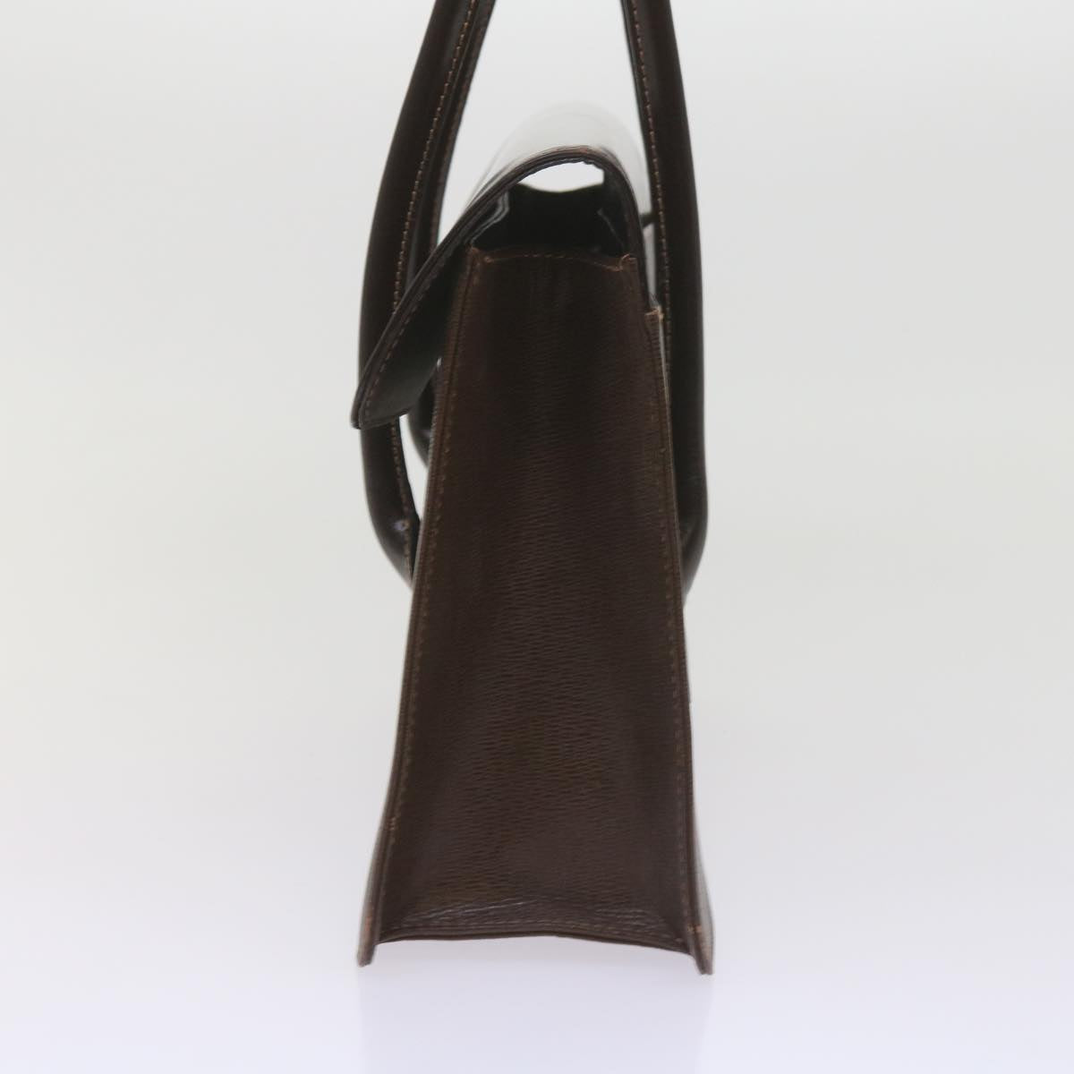 Burberrys Shoulder Bag Leather Brown Auth 61084