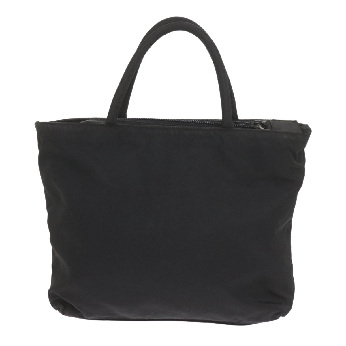 PRADA Hand Bag Nylon Black Auth 61104 - 0