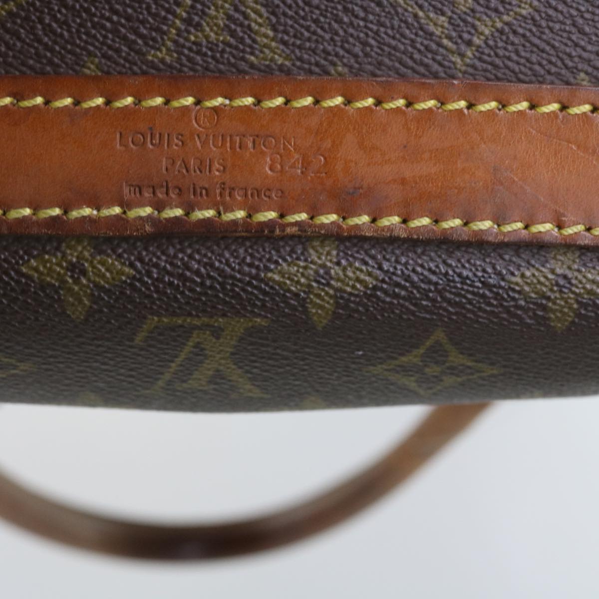 LOUIS VUITTON Monogram Sac Shan 40 Pet Carry Vintage M42024 LV Auth 61117