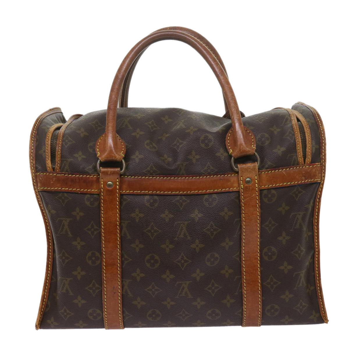 LOUIS VUITTON Monogram Sac Shan 40 Pet Carry Vintage M42024 LV Auth 61117 - 0