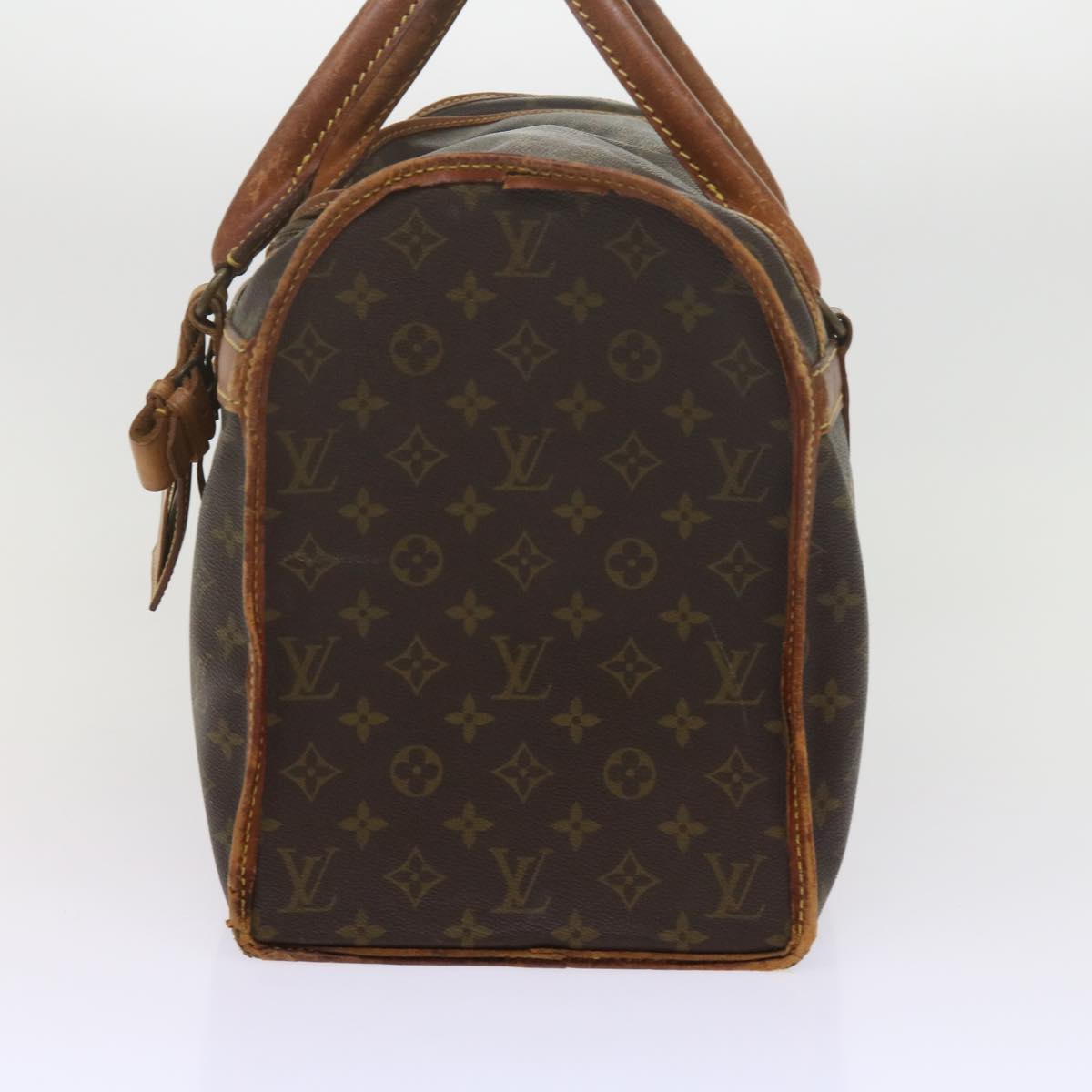 LOUIS VUITTON Monogram Sac Shan 40 Pet Carry Vintage M42024 LV Auth 61117