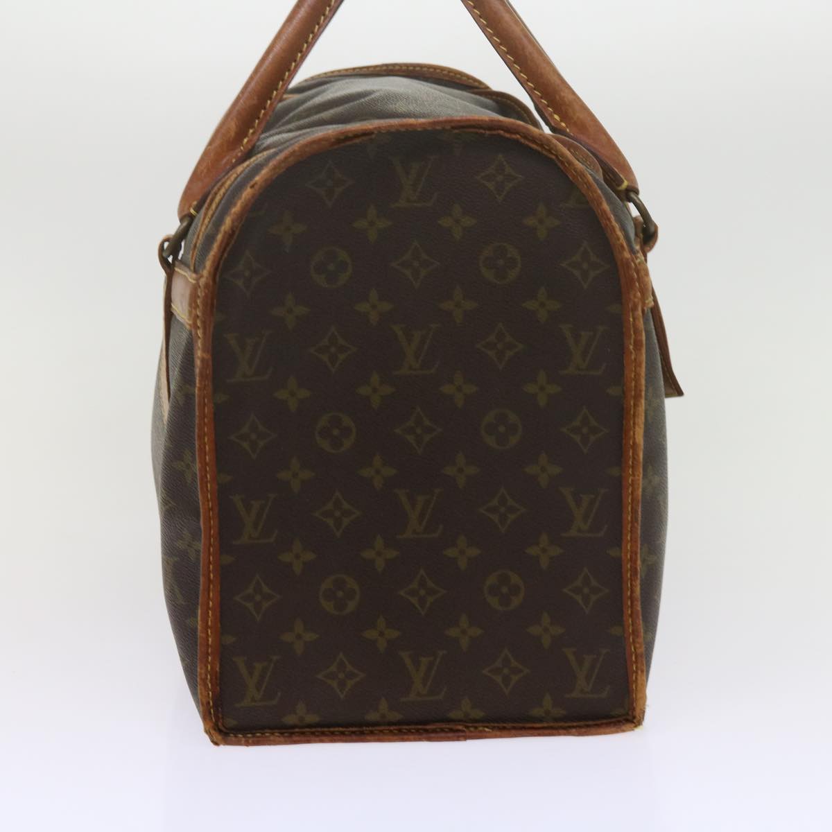 LOUIS VUITTON Monogram Sac Shan 40 Pet Carry Vintage M42024 LV Auth 61117