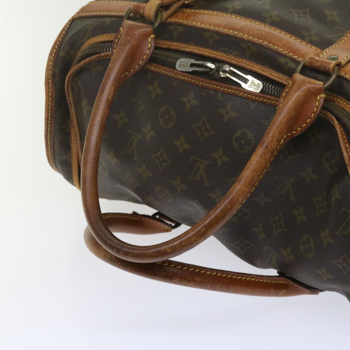 LOUIS VUITTON Monogram Sac Shan 40 Pet Carry Vintage M42024 LV Auth 61117