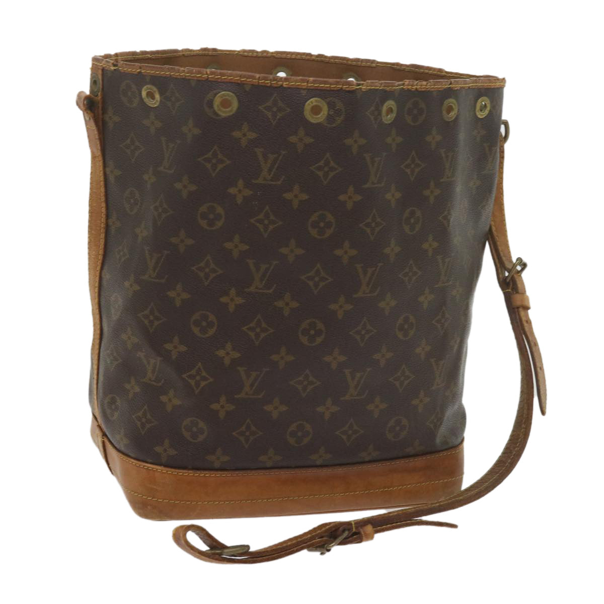 LOUIS VUITTON Monogram Noe Shoulder Bag M42224 LV Auth 61125