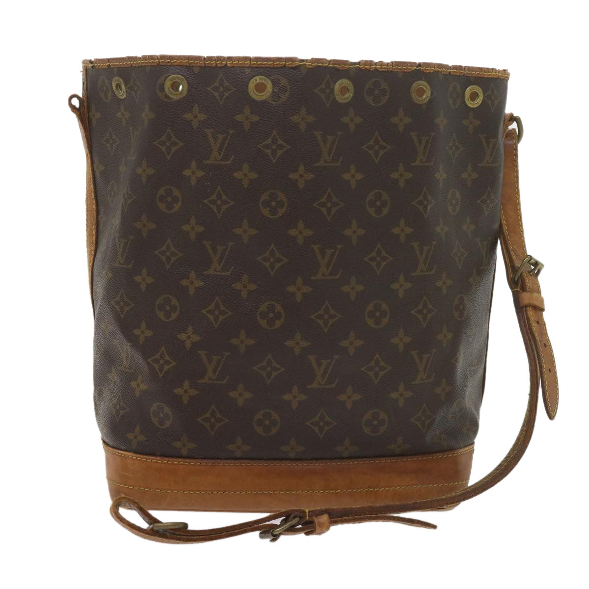 LOUIS VUITTON Monogram Noe Shoulder Bag M42224 LV Auth 61125