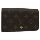 LOUIS VUITTON Monogram Porte Monnaie Billets Tresor Wallet M61730 LV Auth 61137-1