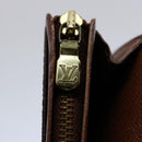 LOUIS VUITTON Monogram Porte Monnaie Billets Tresor Wallet M61730 LV Auth 61137-9