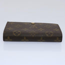 LOUIS VUITTON Monogram Porte Monnaie Billets Tresor Wallet M61730 LV Auth 61137-5