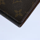 LOUIS VUITTON Monogram Porte Monnaie Billets Tresor Wallet M61730 LV Auth 61137-14