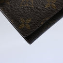 LOUIS VUITTON Monogram Porte Monnaie Billets Tresor Wallet M61730 LV Auth 61137-15