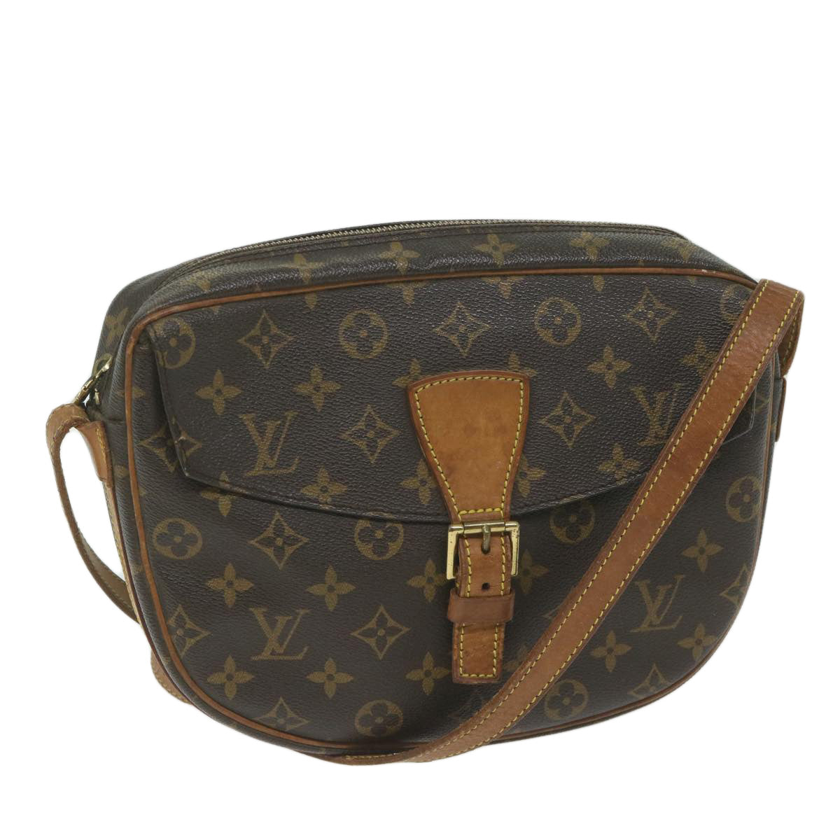 LOUIS VUITTON Monogram Jeune Fille GM Shoulder Bag M51225 LV Auth 61148