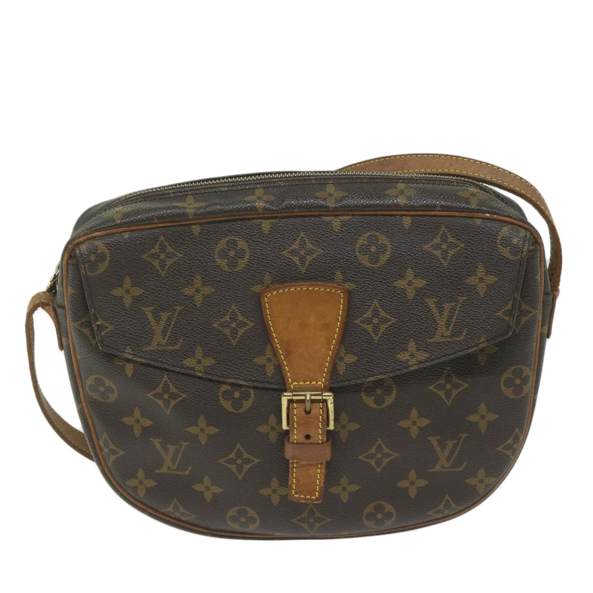 LOUIS VUITTON Monogram Jeune Fille GM Shoulder Bag M51225 LV Auth 61148