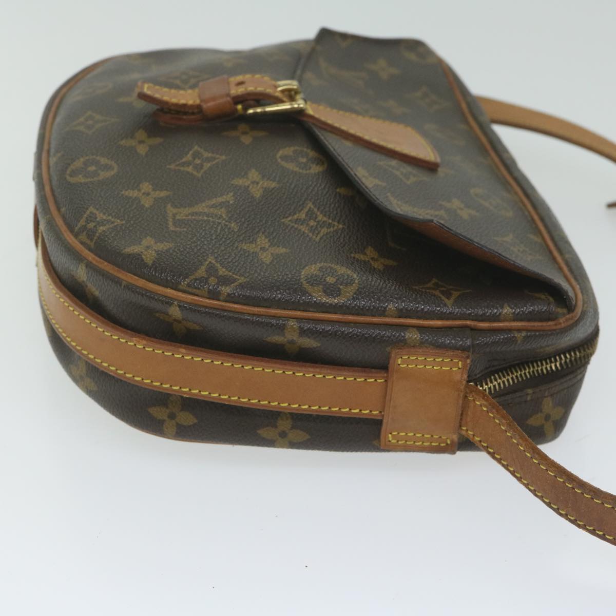 LOUIS VUITTON Monogram Jeune Fille GM Shoulder Bag M51225 LV Auth 61148