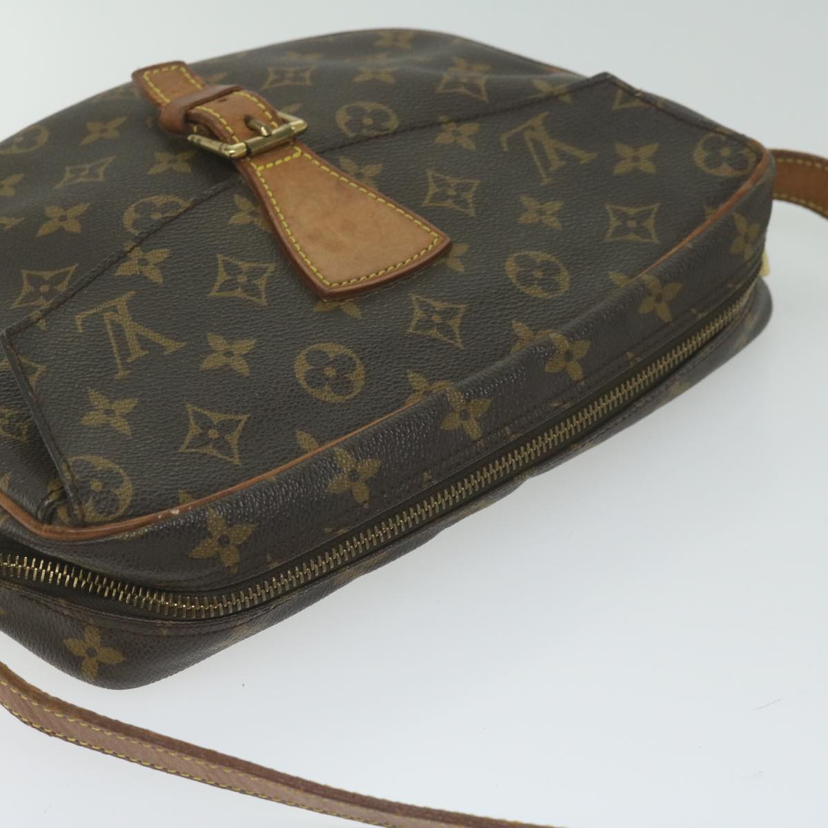 LOUIS VUITTON Monogram Jeune Fille GM Shoulder Bag M51225 LV Auth 61148