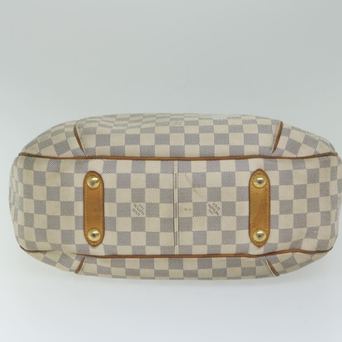 LOUIS VUITTON Damier Azur Galliera PM Shoulder Bag N55215 LV Auth 61163