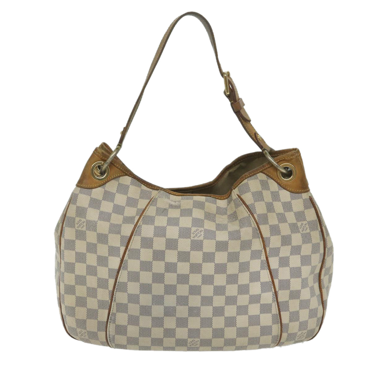 LOUIS VUITTON Damier Azur Galliera PM Shoulder Bag N55215 LV Auth 61163