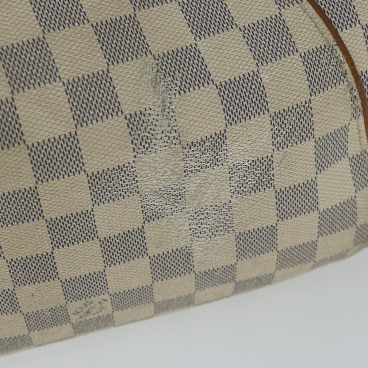 LOUIS VUITTON Damier Azur Galliera PM Shoulder Bag N55215 LV Auth 61163