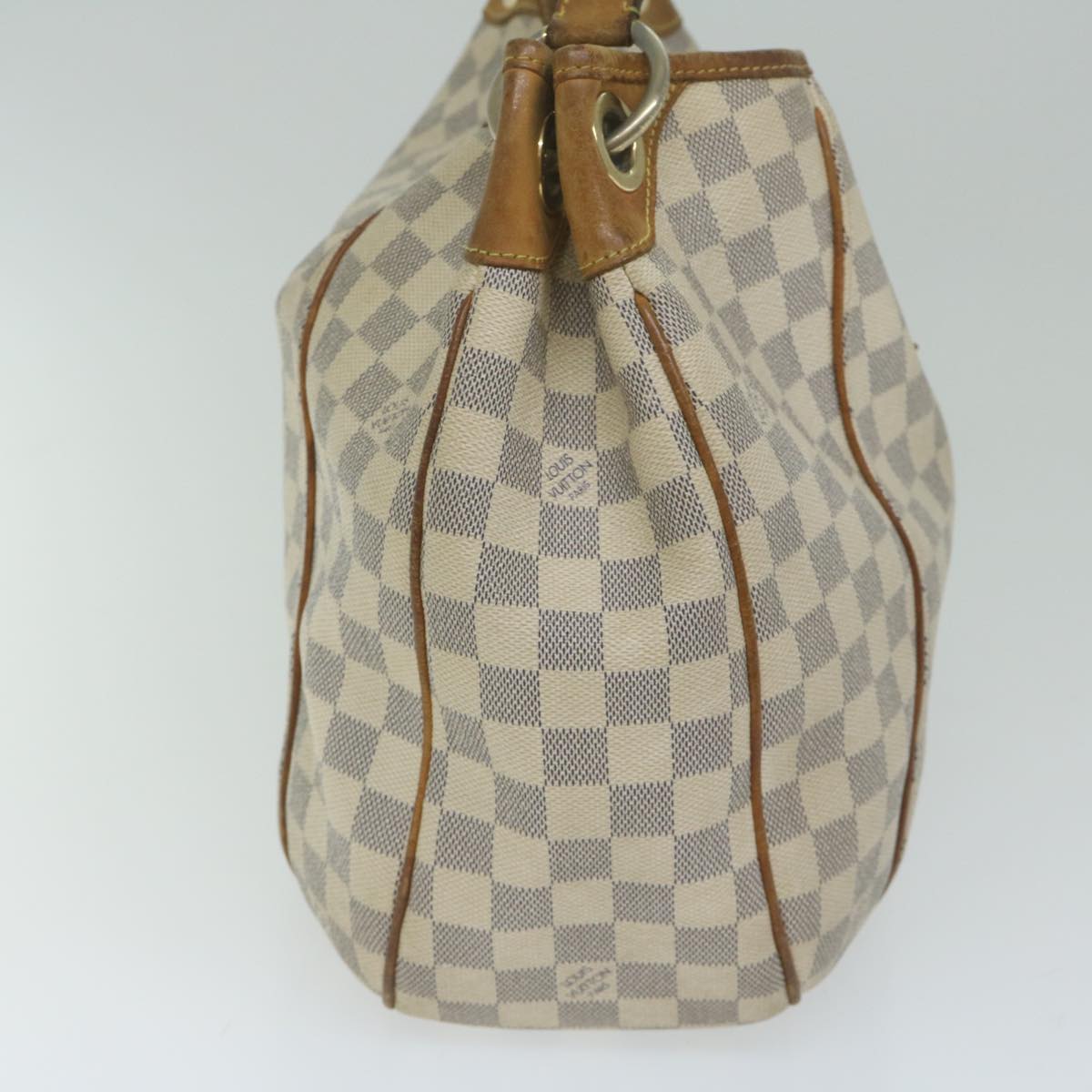 LOUIS VUITTON Damier Azur Galliera PM Shoulder Bag N55215 LV Auth 61163