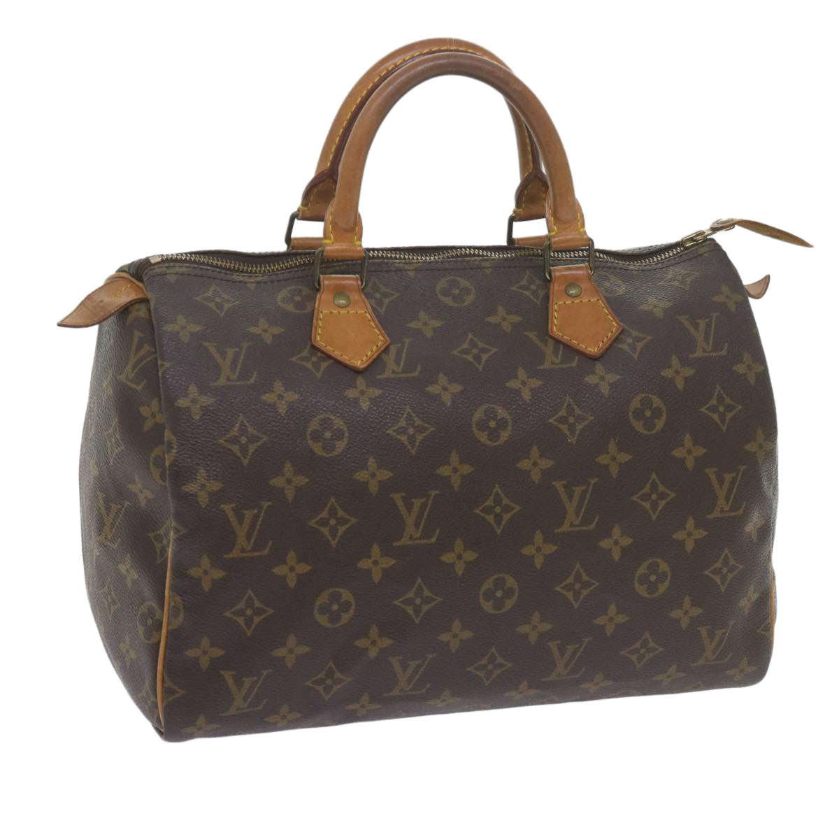 LOUIS VUITTON Monogram Speedy 30 Hand Bag M41526 LV Auth 61176