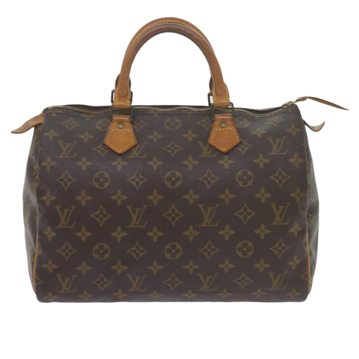 LOUIS VUITTON Monogram Speedy 30 Hand Bag M41526 LV Auth 61176