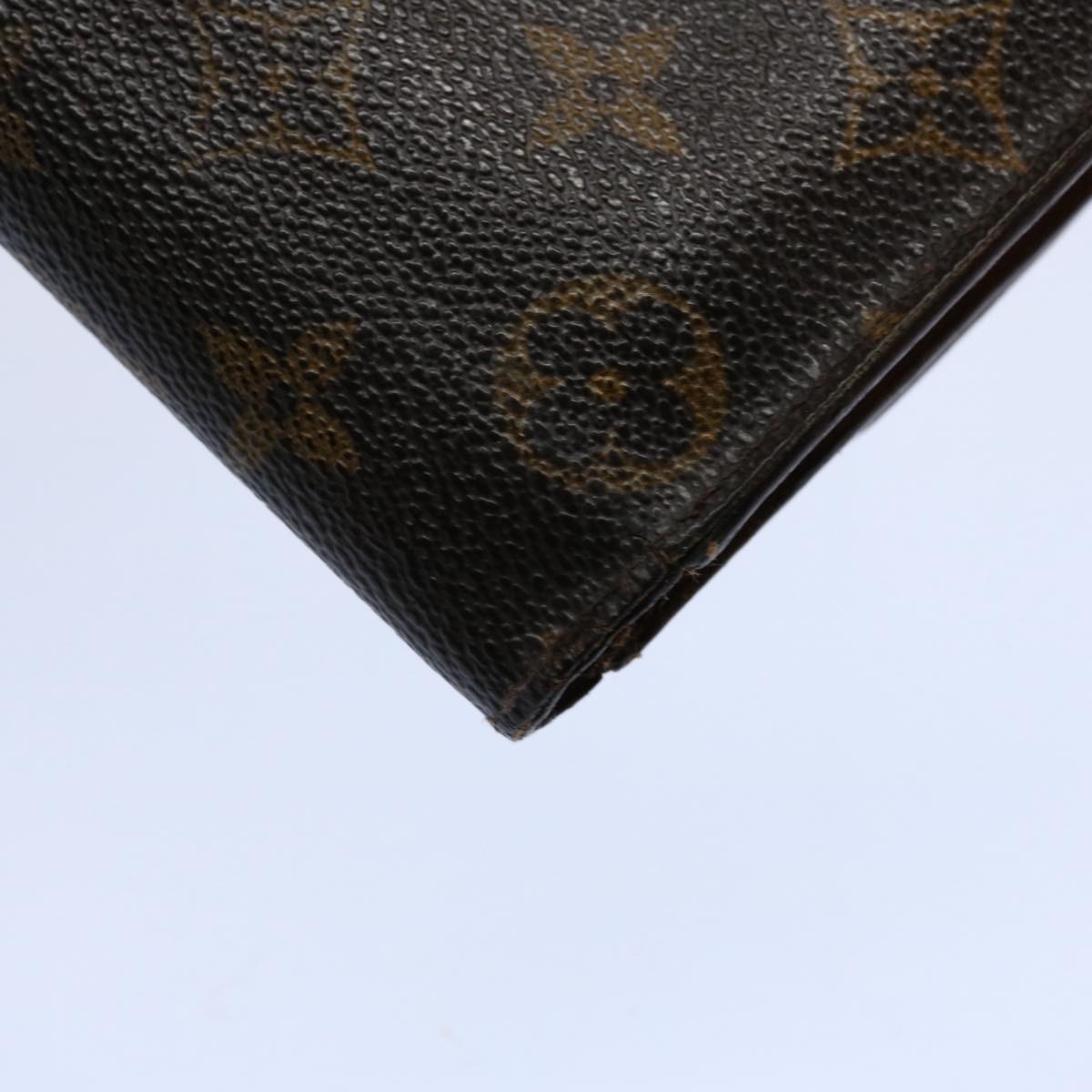 LOUIS VUITTON Monogram Portefeuille International Long Wallet M61217 Auth 61189