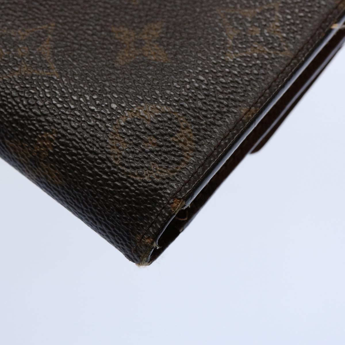 LOUIS VUITTON Monogram Portefeuille International Long Wallet M61217 Auth 61190