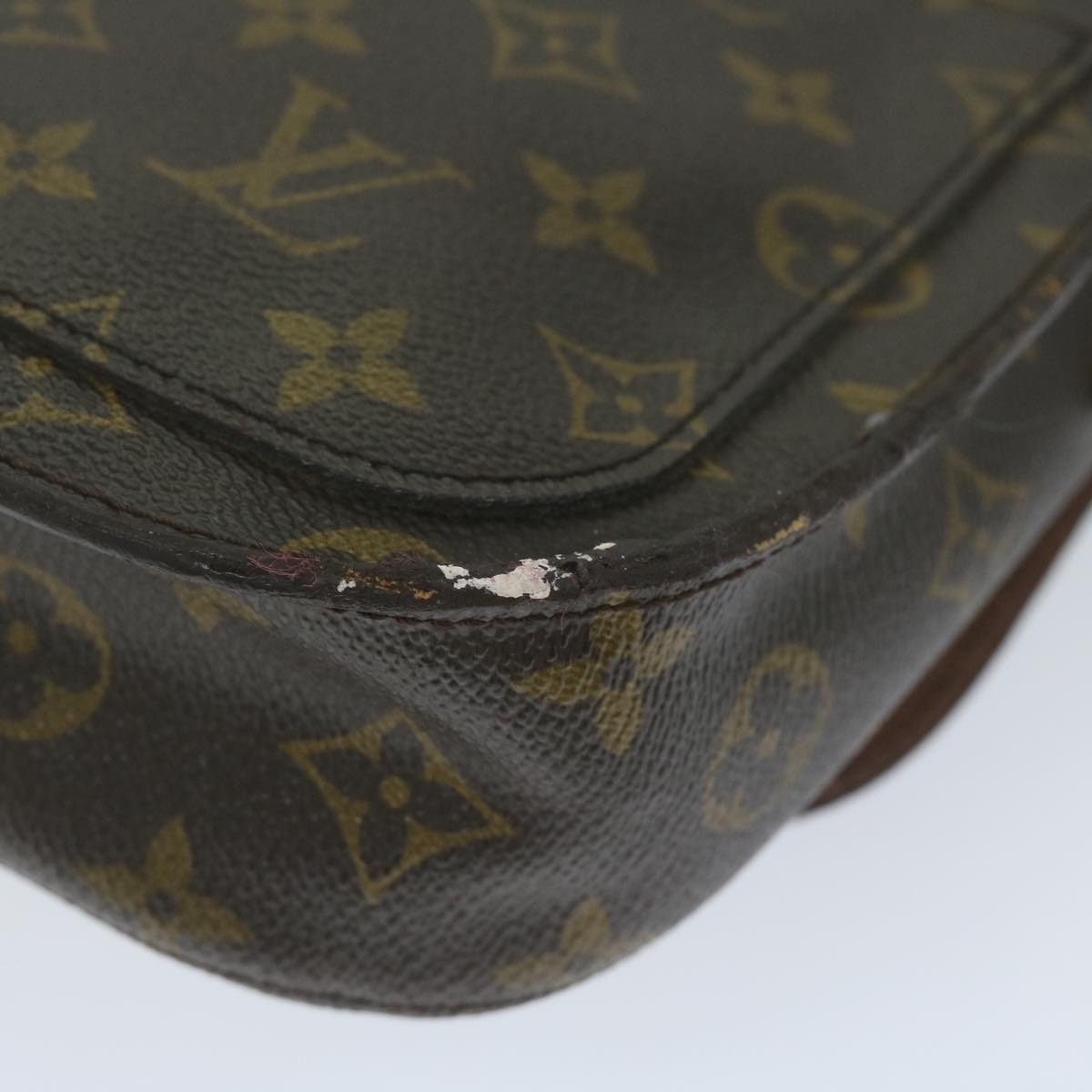 LOUIS VUITTON Monogram Saint Cloud MM Shoulder Bag M51243 LV Auth 61200