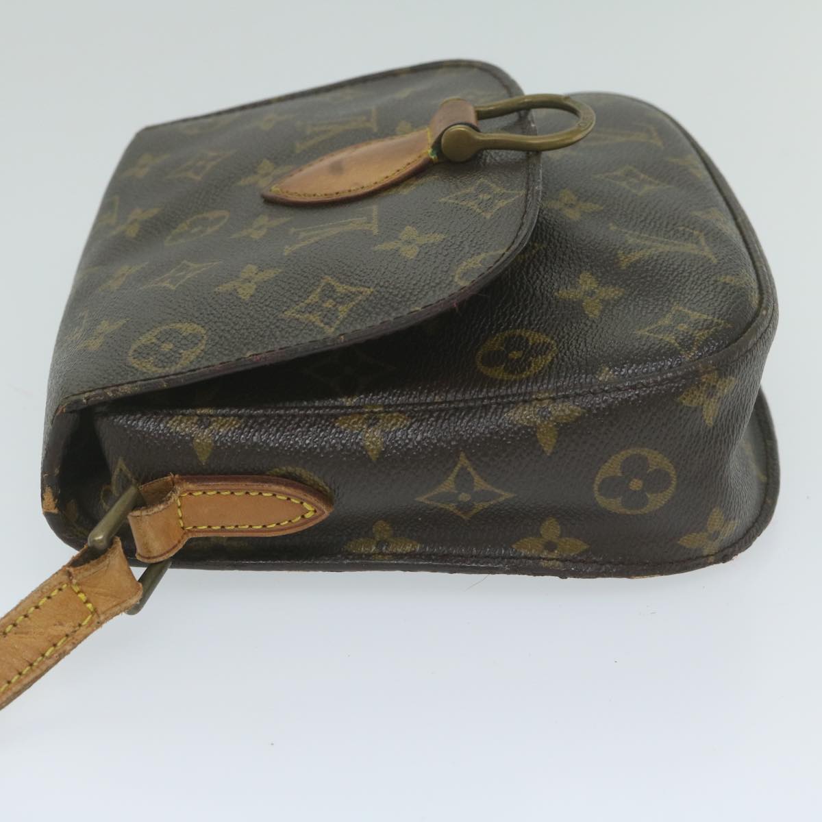 LOUIS VUITTON Monogram Saint Cloud MM Shoulder Bag M51243 LV Auth 61200