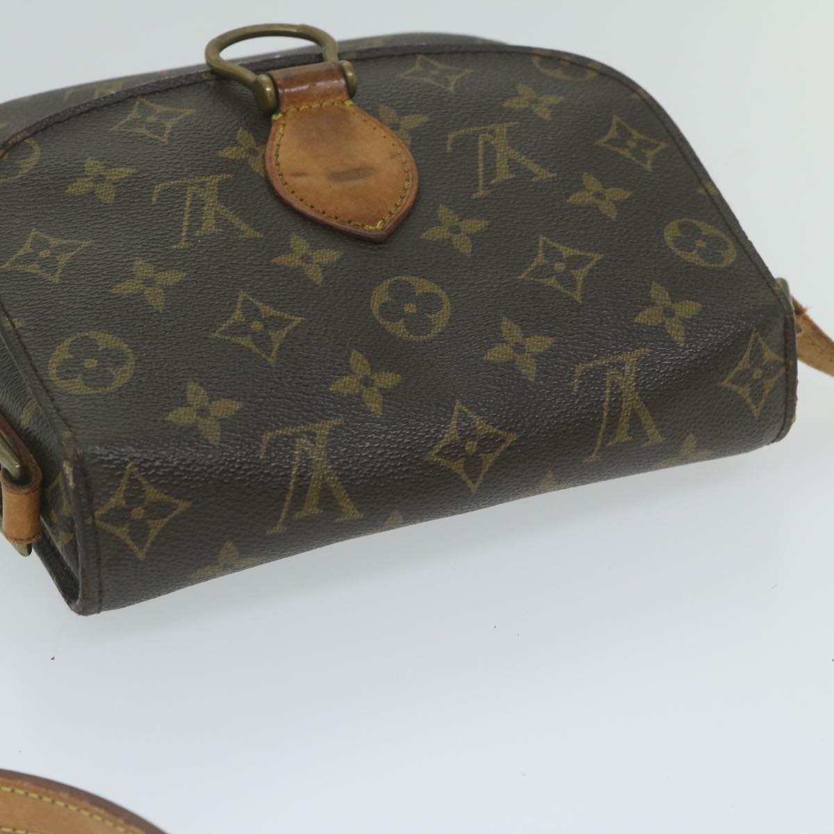 LOUIS VUITTON Monogram Saint Cloud MM Shoulder Bag M51243 LV Auth 61200