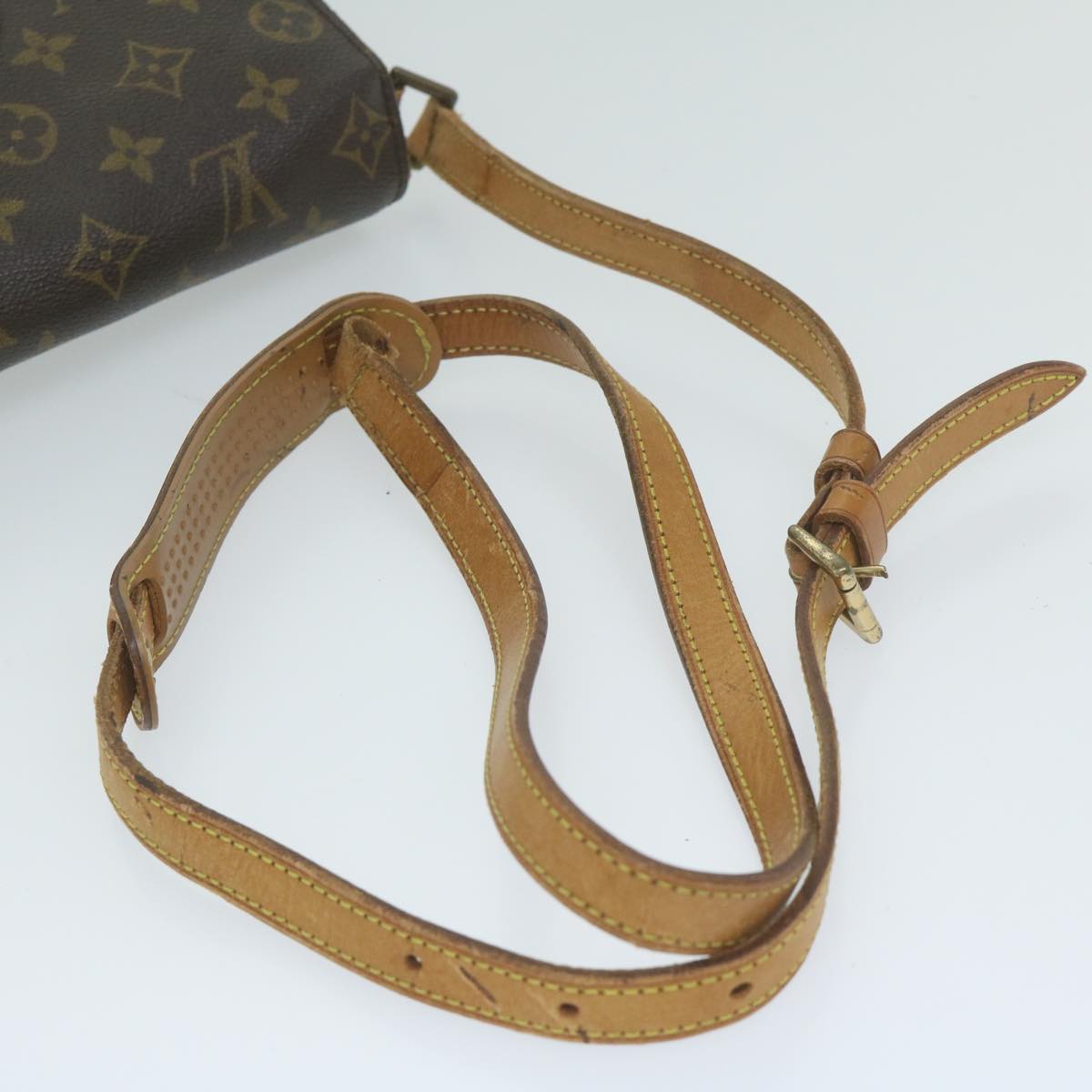 LOUIS VUITTON Monogram Saint Cloud MM Shoulder Bag M51243 LV Auth 61200