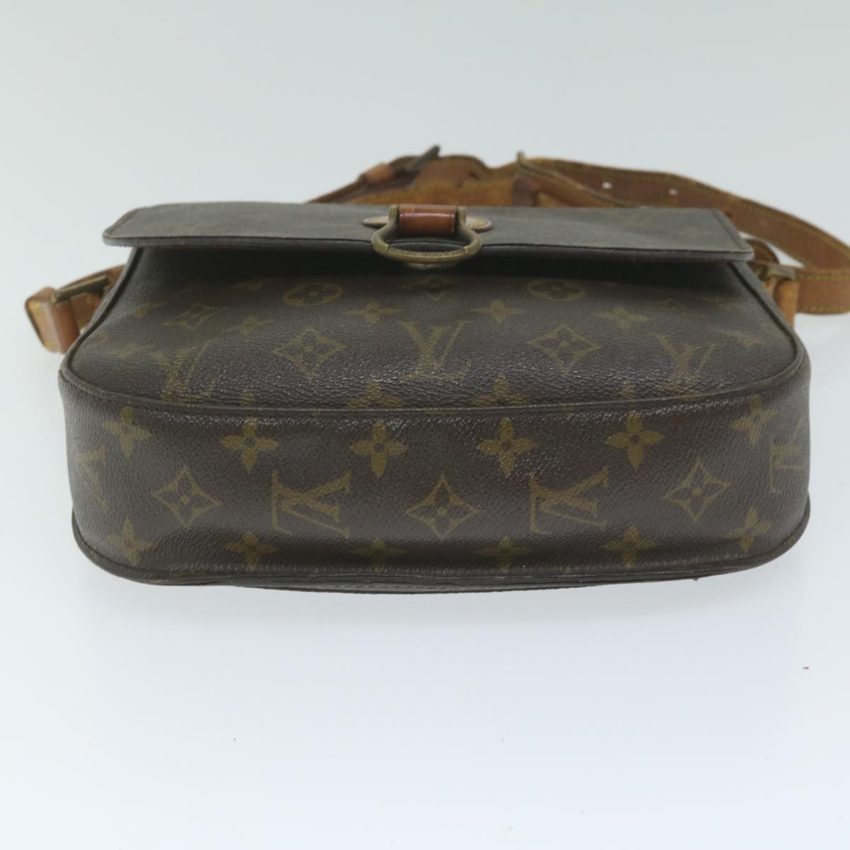 LOUIS VUITTON Monogram Saint Cloud GM Shoulder Bag M51242 LV Auth 61201