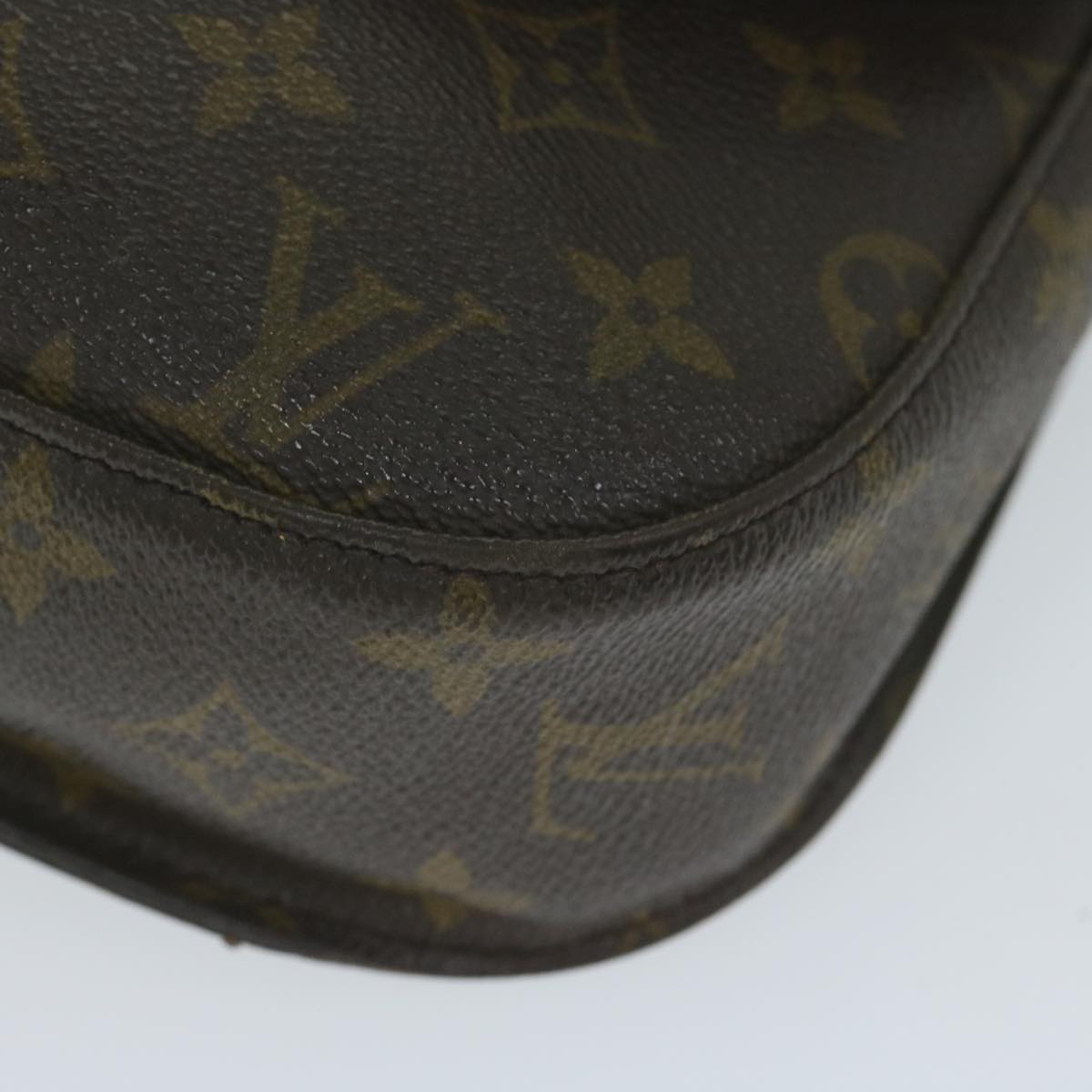 LOUIS VUITTON Monogram Saint Cloud GM Shoulder Bag M51242 LV Auth 61201