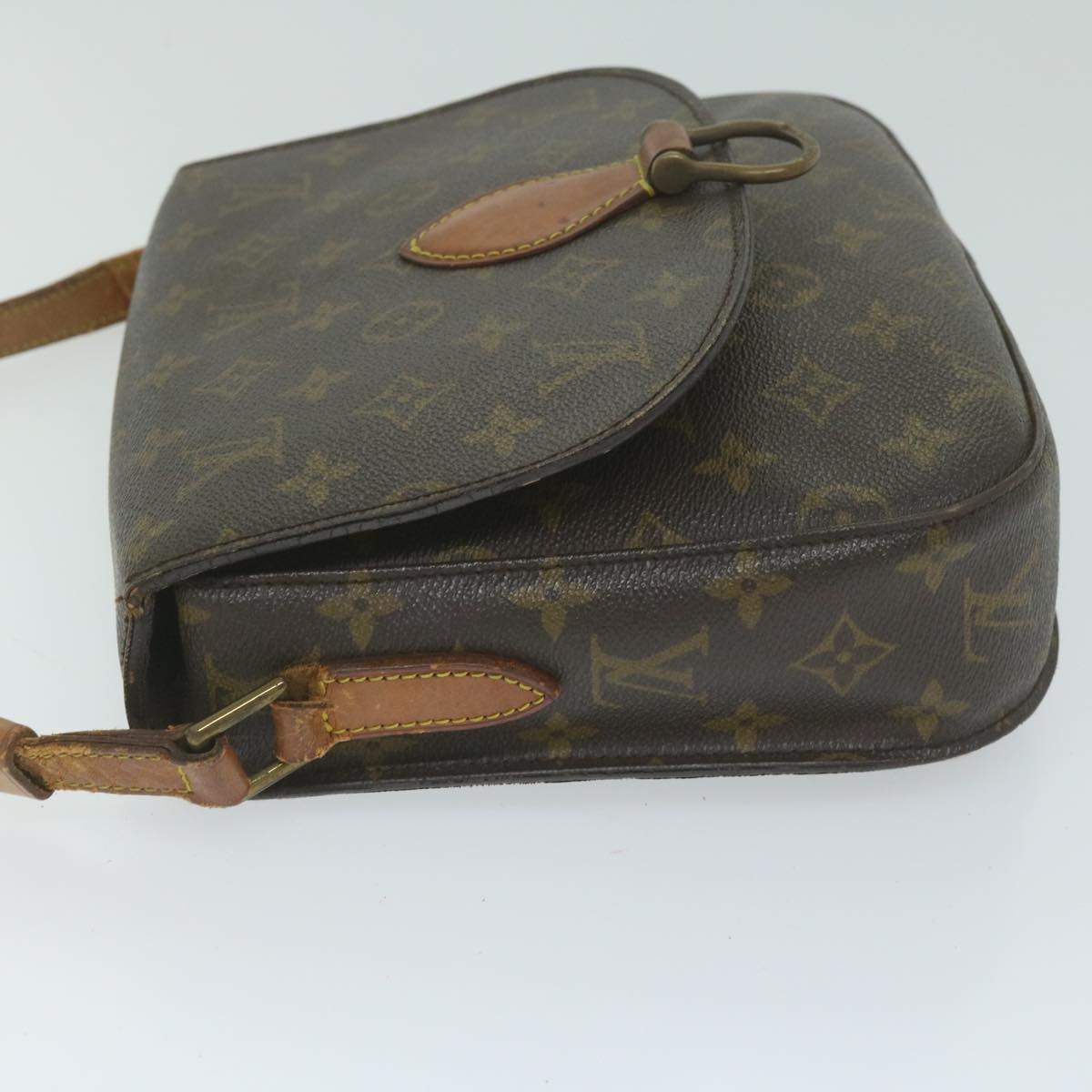 LOUIS VUITTON Monogram Saint Cloud GM Shoulder Bag M51242 LV Auth 61201