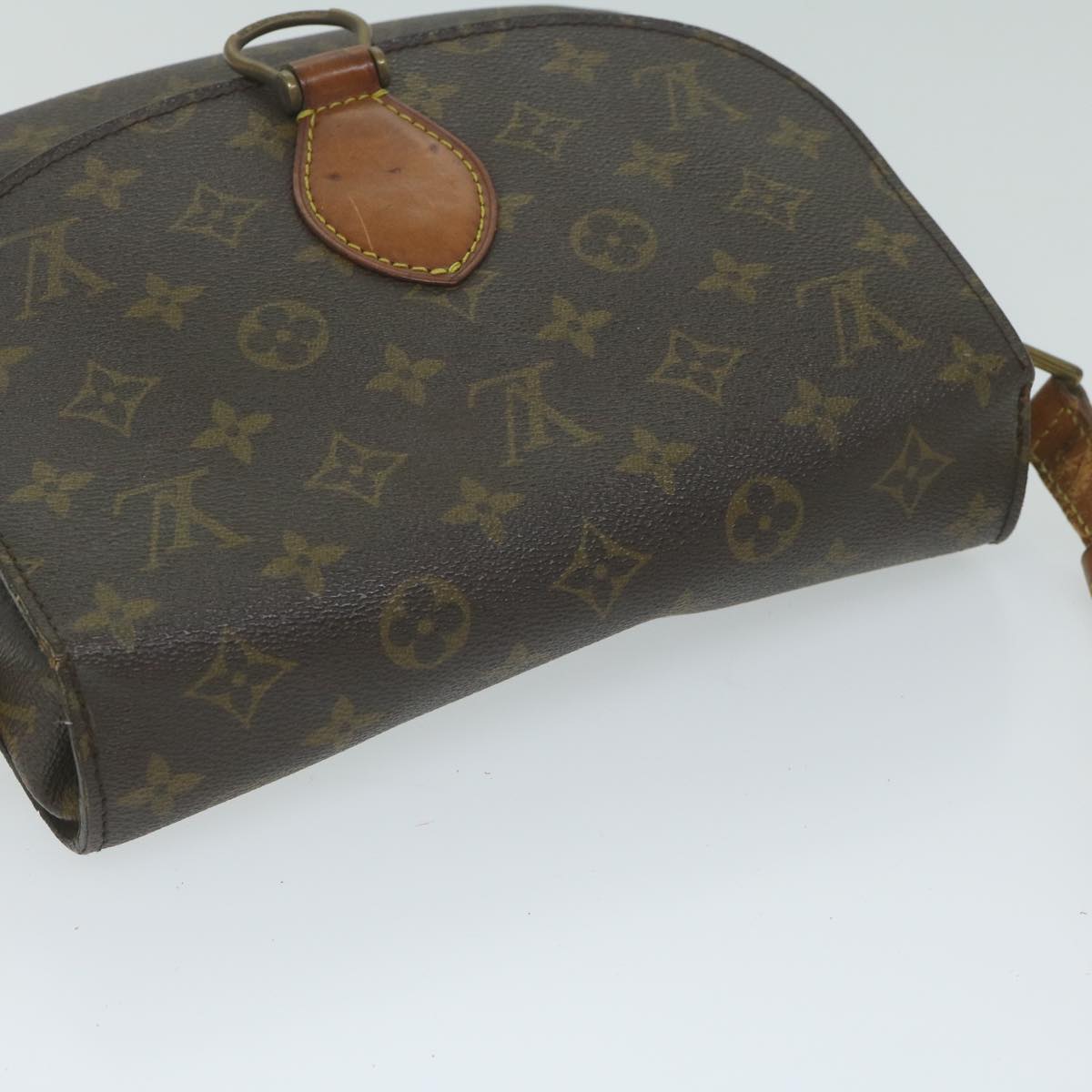 LOUIS VUITTON Monogram Saint Cloud GM Shoulder Bag M51242 LV Auth 61201