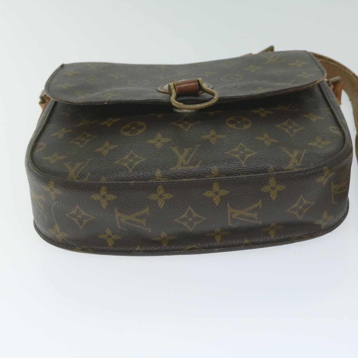 LOUIS VUITTON Monogram Saint Cloud GM Shoulder Bag M51242 LV Auth 61202