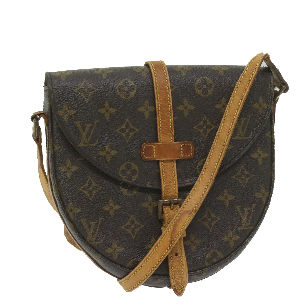 LOUIS VUITTON Monogram Chantilly MM Shoulder Bag M51233 LV Auth 61204