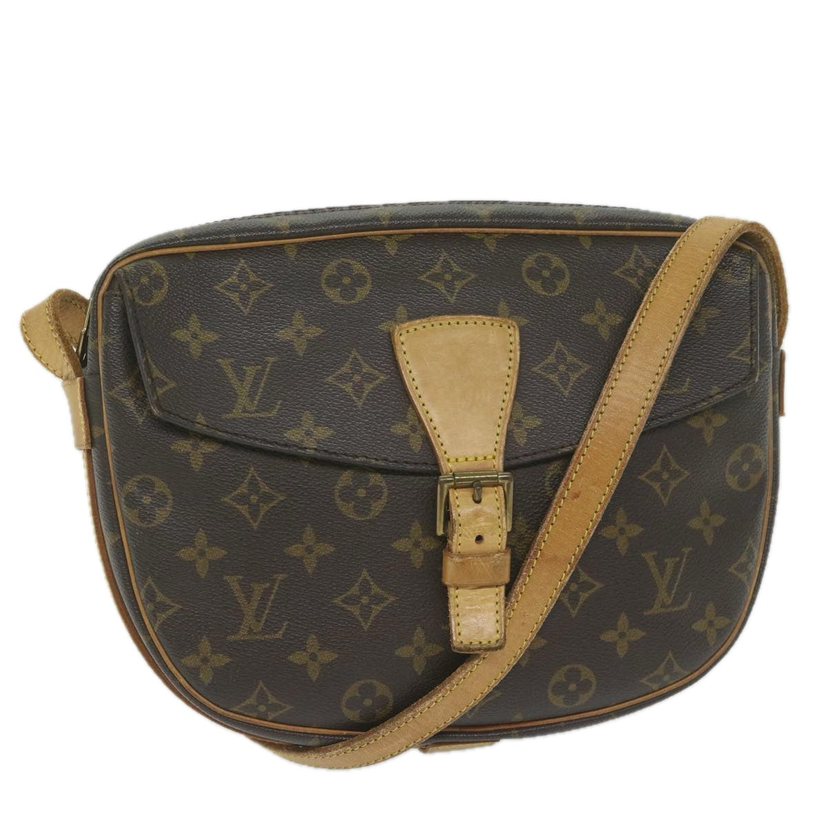 LOUIS VUITTON Monogram Jeune Fille GM Shoulder Bag M51225 LV Auth 61206