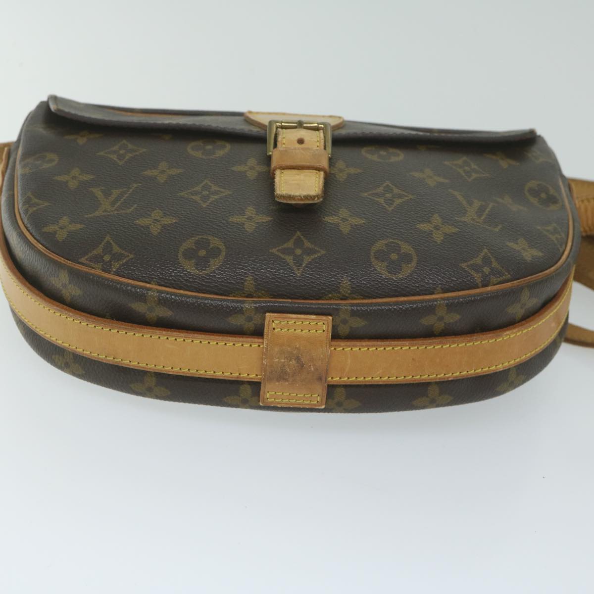 LOUIS VUITTON Monogram Jeune Fille GM Shoulder Bag M51225 LV Auth 61206