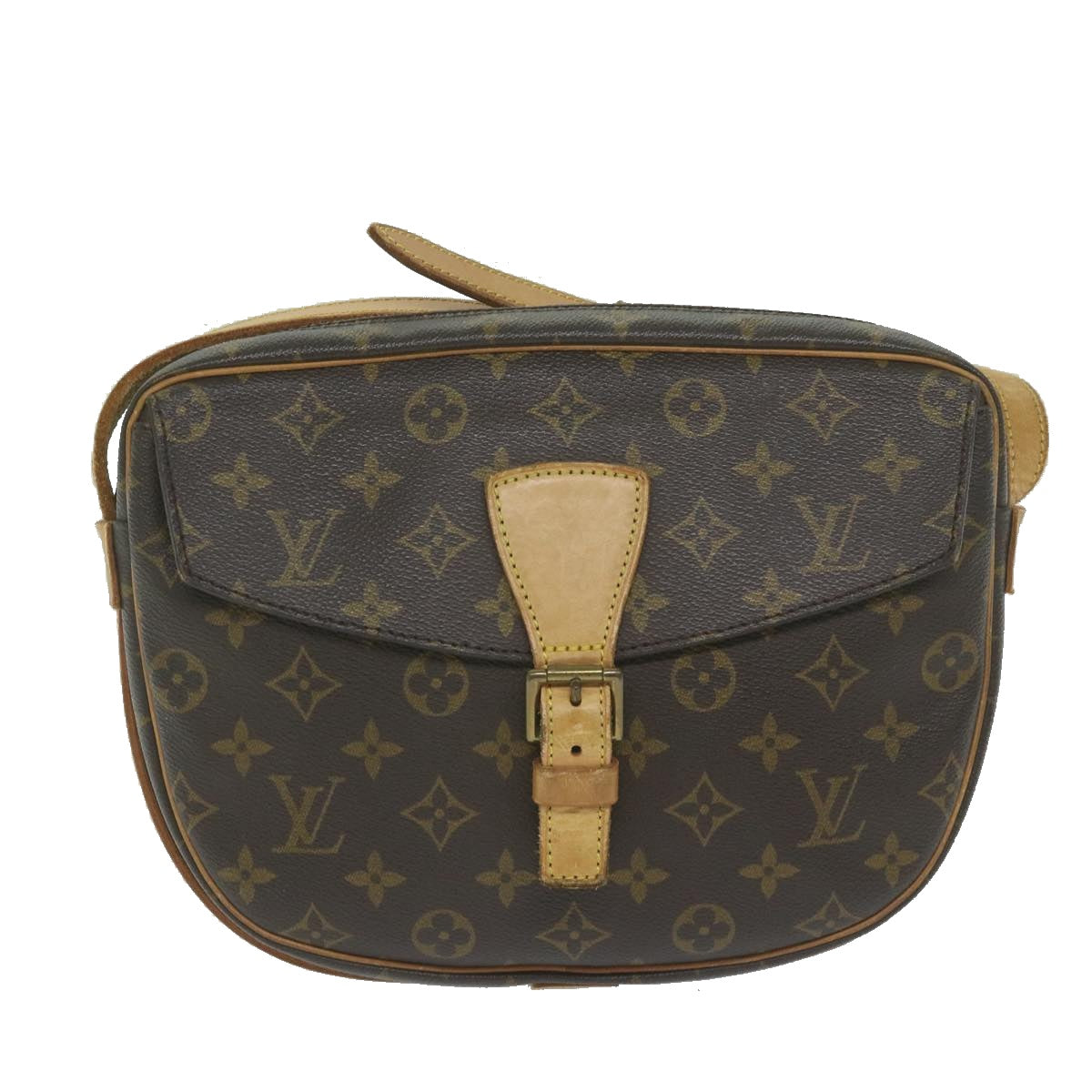 LOUIS VUITTON Monogram Jeune Fille GM Shoulder Bag M51225 LV Auth 61206