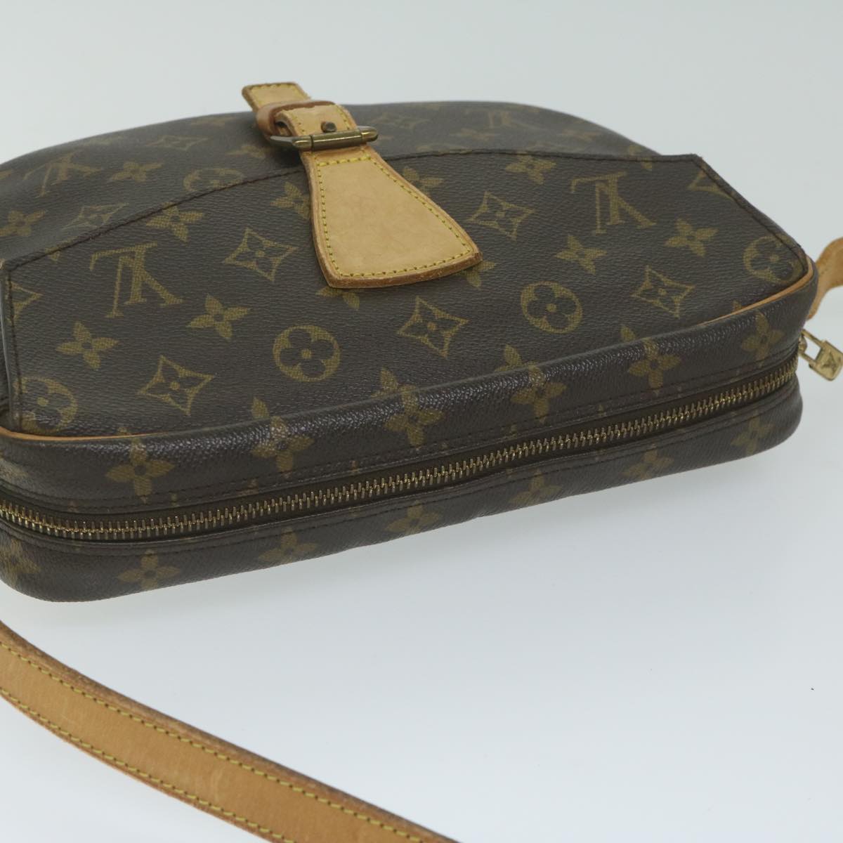 LOUIS VUITTON Monogram Jeune Fille GM Shoulder Bag M51225 LV Auth 61206